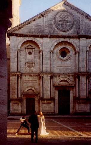 Wedding in Pienza
